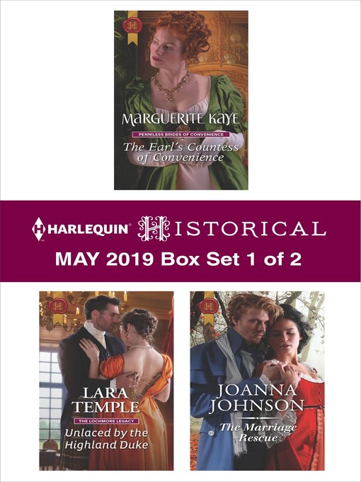 Title details for Harlequin Historical May 2019--Box Set 1 of 2 by Marguerite Kaye - Available